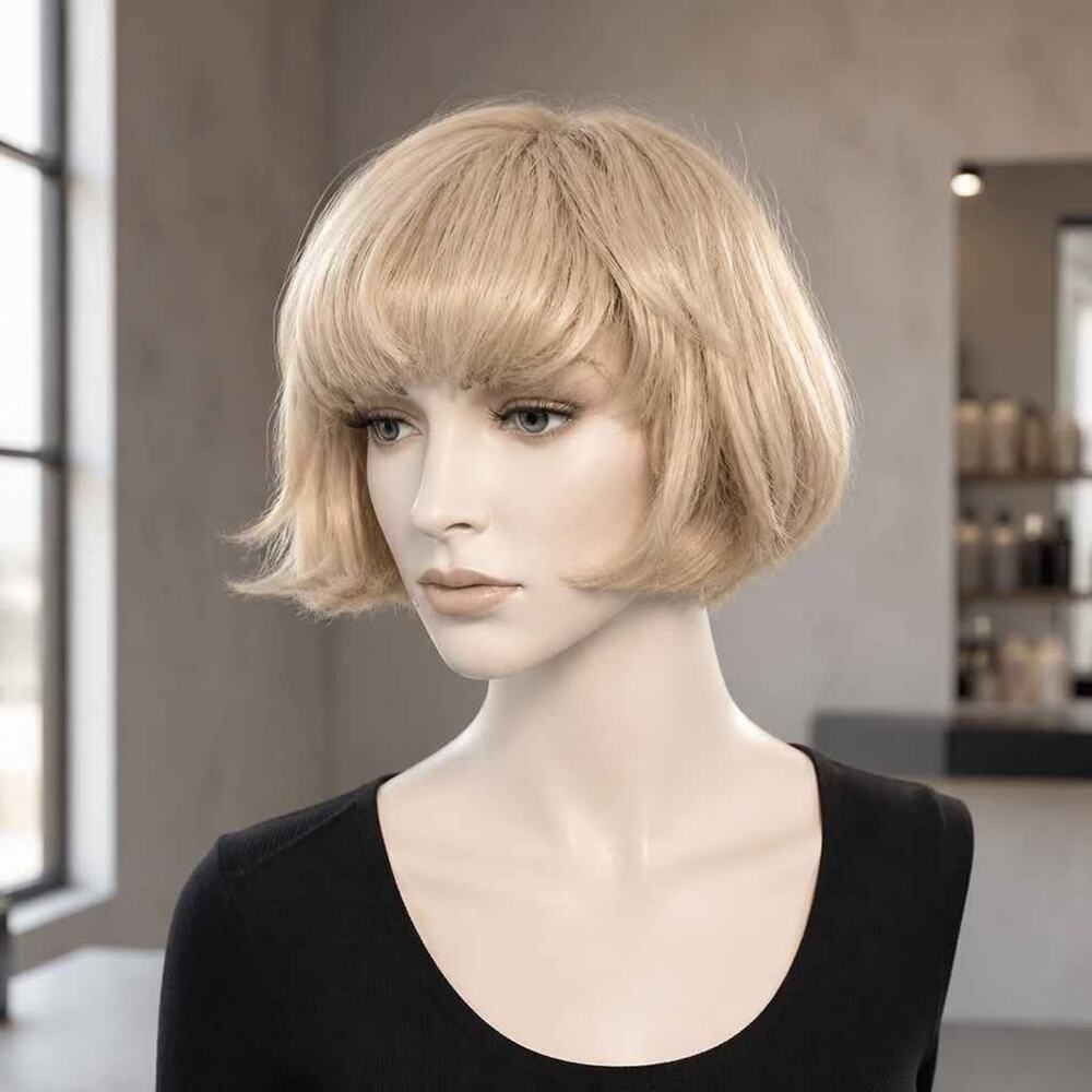 Blonde Bob Wig with Bangs